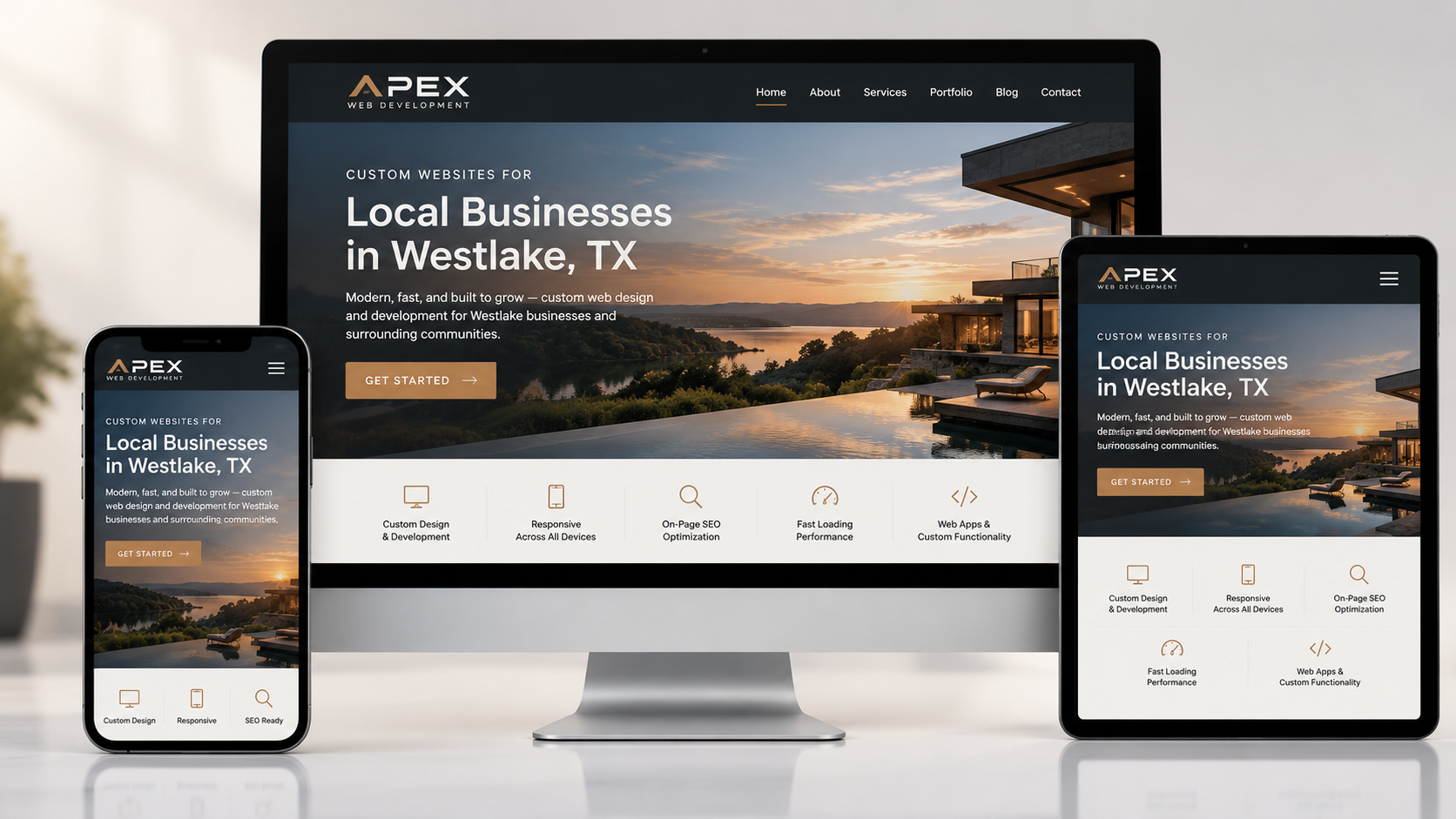 Responsive custom website design for Westlake businesses